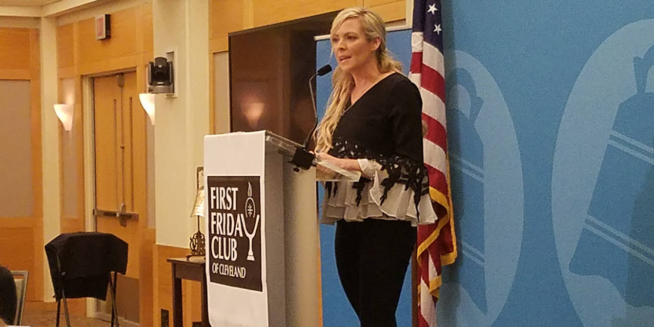 Brooke Taylor shares her faith journey with First Friday Club of Cleveland