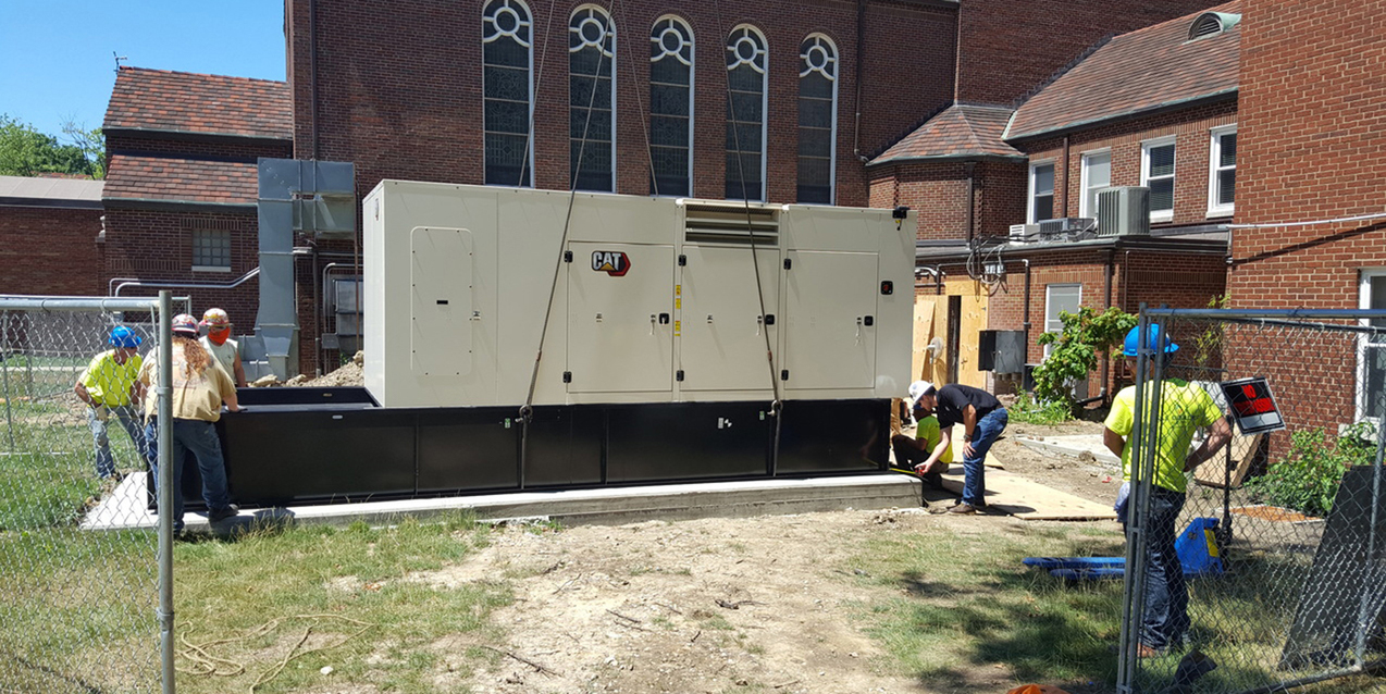 Major electrical project is nearly complete at Center for Pastoral Leadership