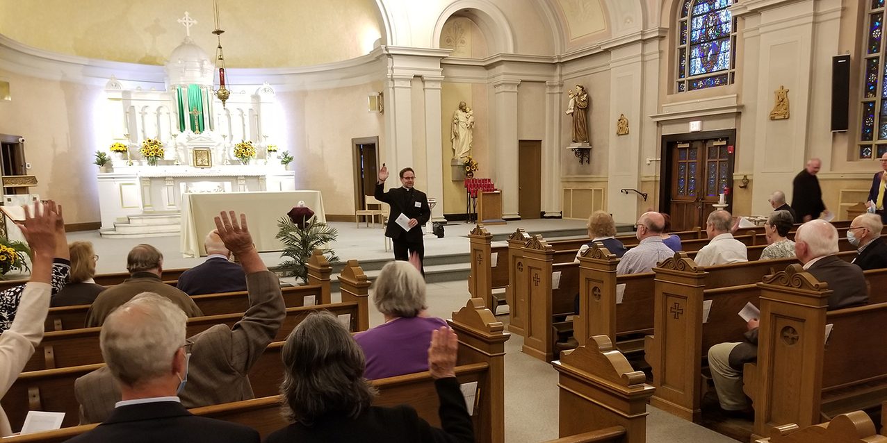 Vicar for evangelization inspires St. John the Evangelist Leadership Guild 