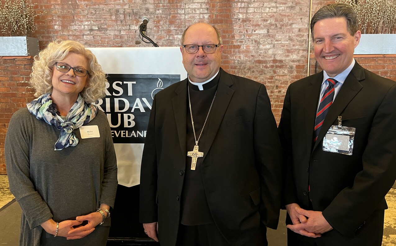 First Friday Club of Cleveland hears updates on diocese from Bishop Malesic