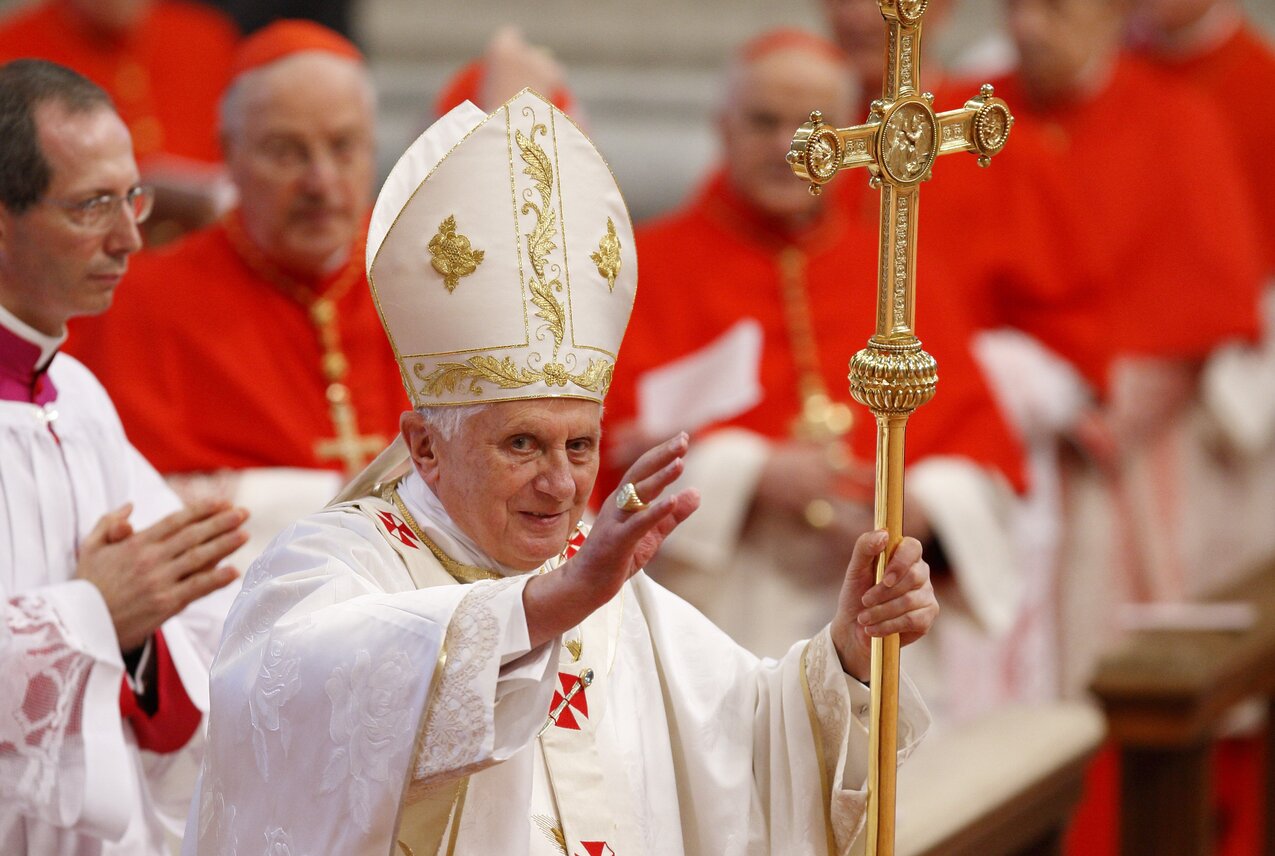 Pope Benedict remembered in prayer, Masses throughout diocese