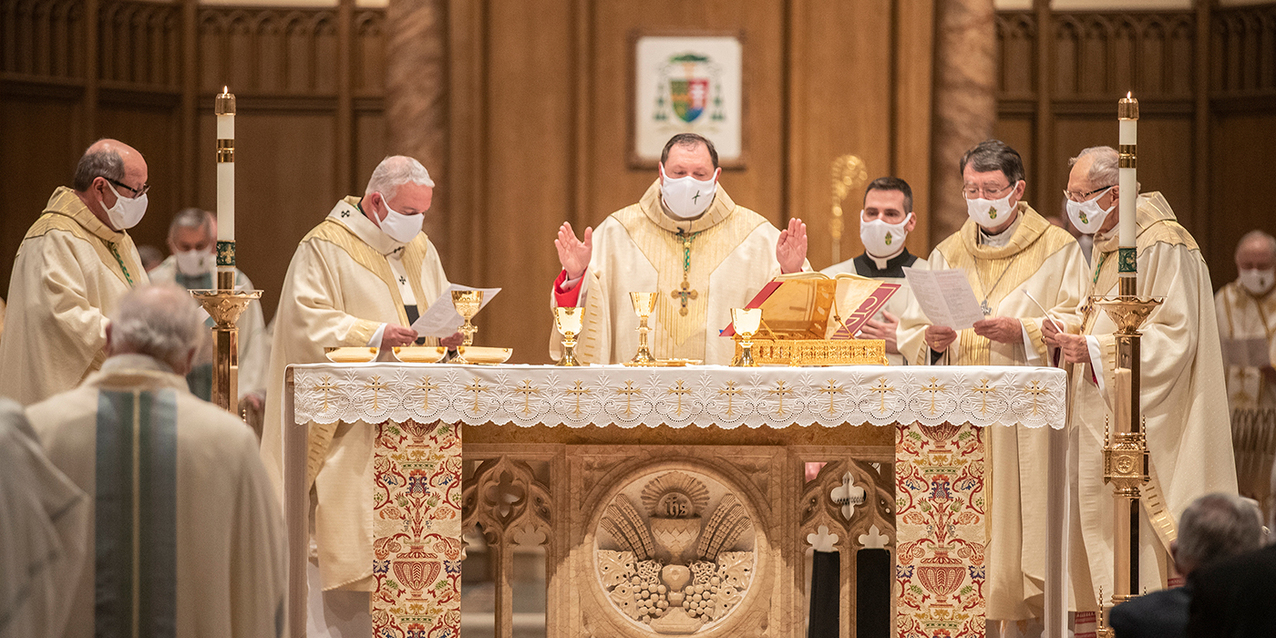 Bishop Malesic participates in ordination, installation of his successor in Diocese of Greensburg