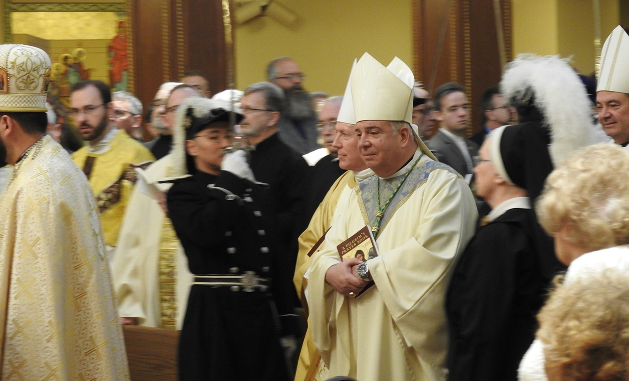 Bishop Perez helps celebrate 50th anniversary of Byzantine Eparchy of Parma