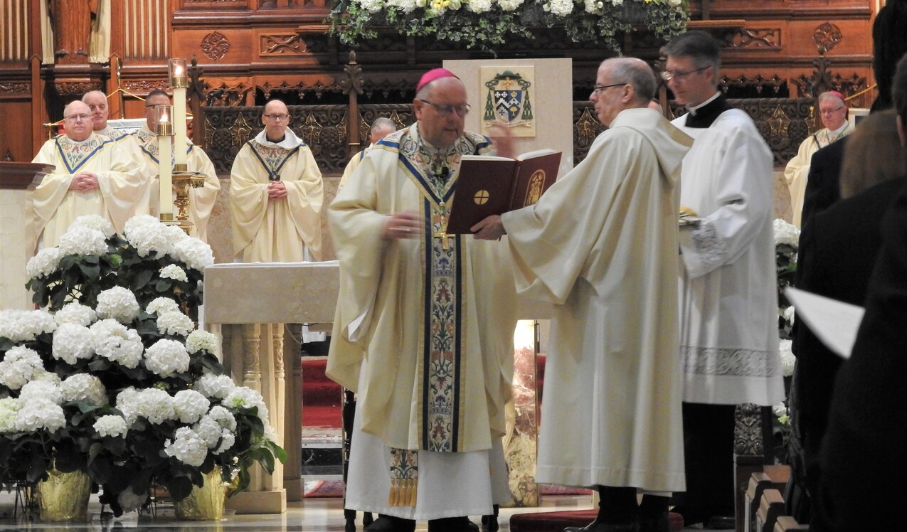 Bishop tells new deacons they are a bridge between secular, sacred life