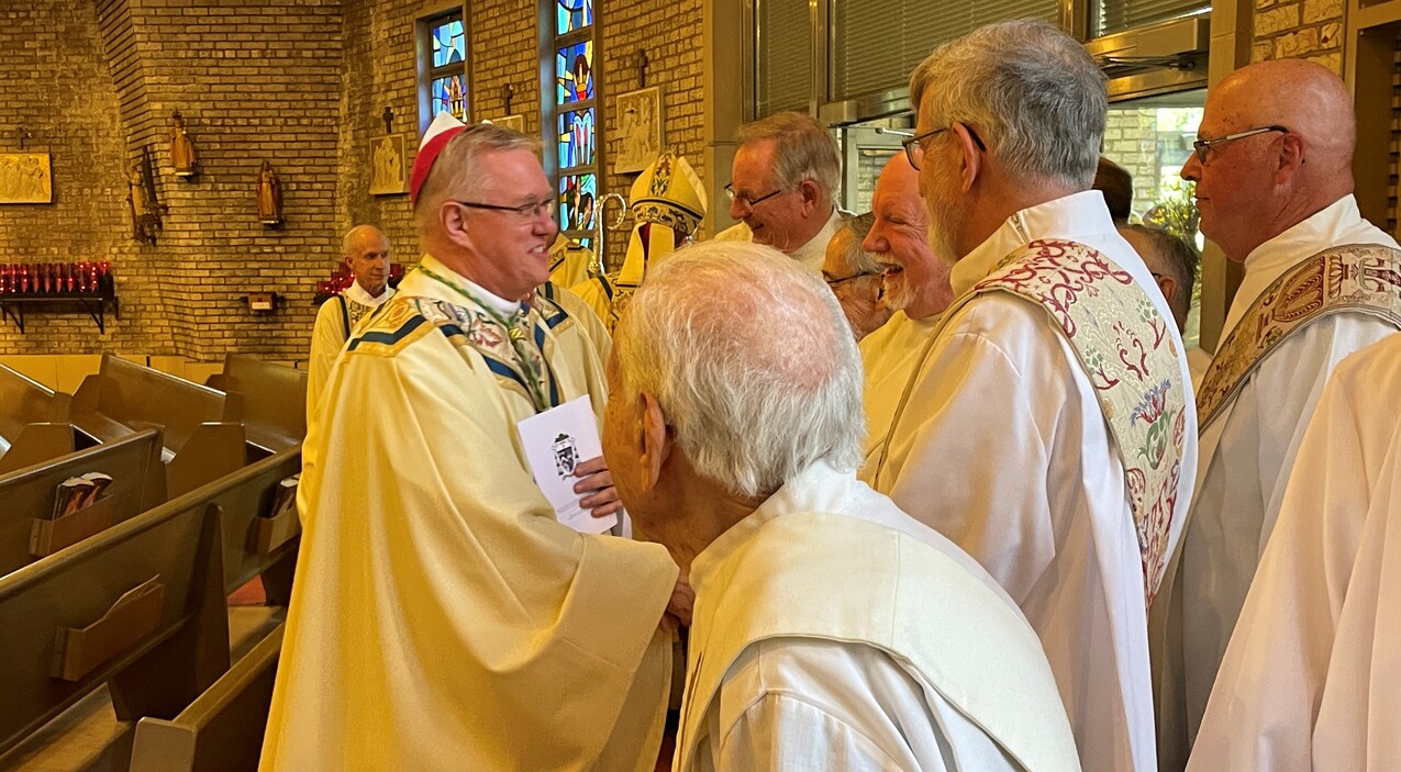 Bishop-elect Woost begins his new ministry in the diocese