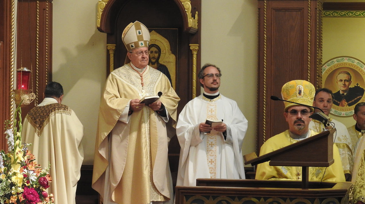 Bishop Perez helps celebrate 50th anniversary of Byzantine Eparchy of Parma