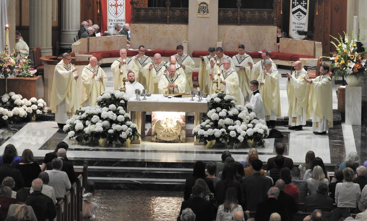 Bishop tells new deacons they are a bridge between secular, sacred life