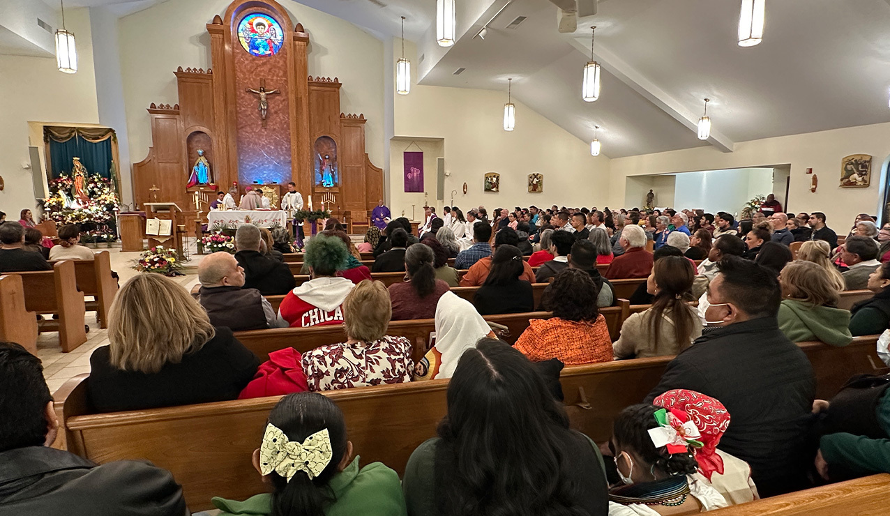 Bishop Malesic Celebrates Our Lady Of Guadalupe At Sagrada Familia Parish