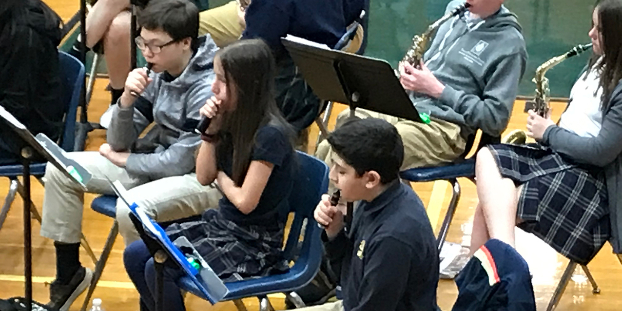 Lorain County Catholic school students gather to make beautiful music
