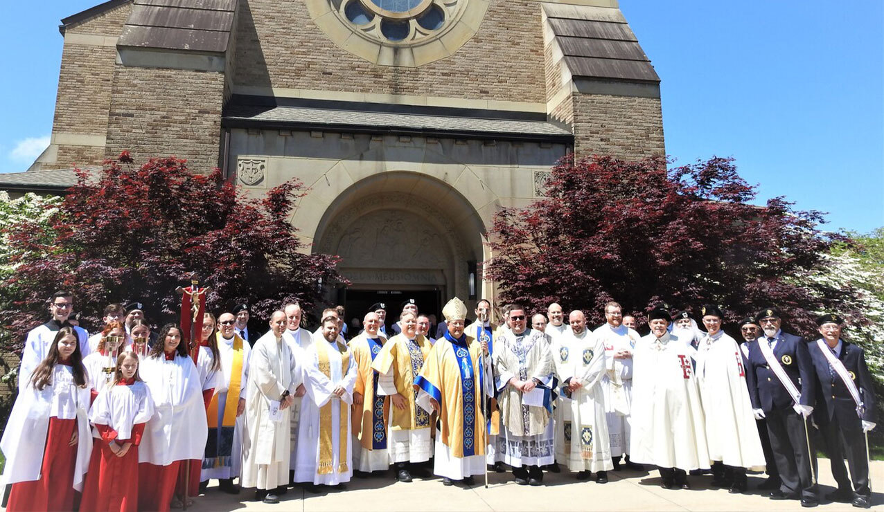 Our Lady of Angels’ new pastor is installed on Mother’s Day