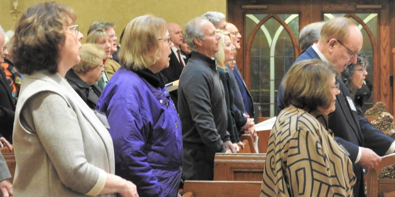 St. John the Evangelist Leadership Guild begins Christmas season with Mass, reception