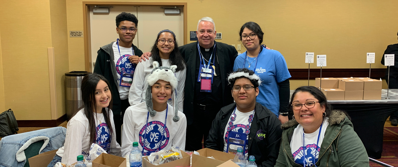 Diocesan teens encounter Jesus through a variety of experiences at #NCYC2019