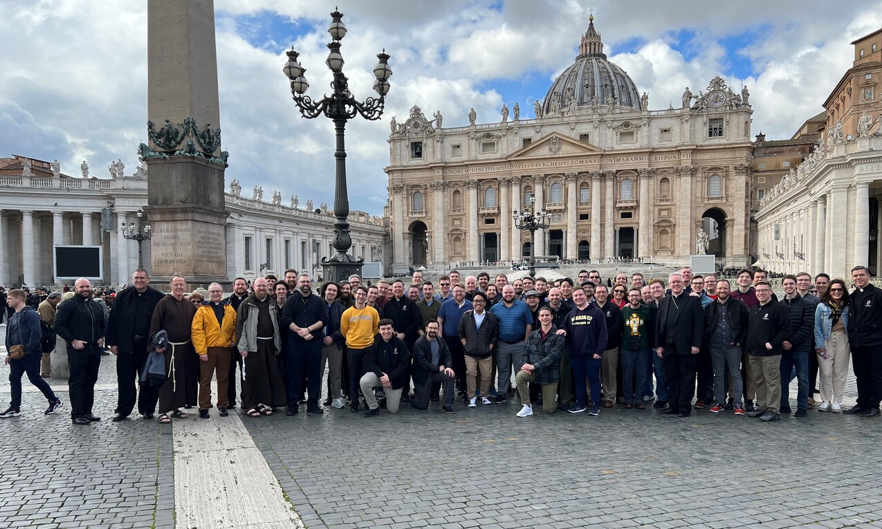 Day 2: Saint Mary seminary community tours St. Peter’s, Vatican