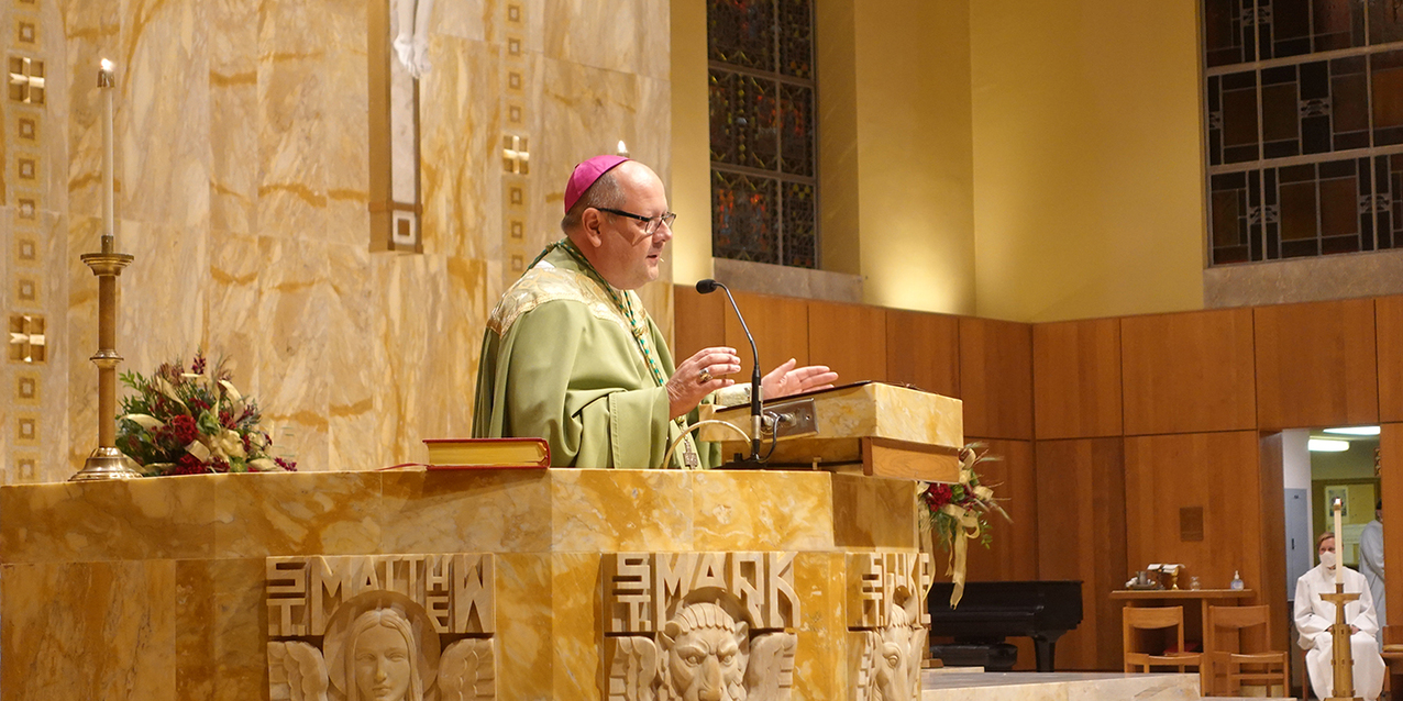 New Gesu pastor urges faithful to ‘stop, wait, trust and believe’