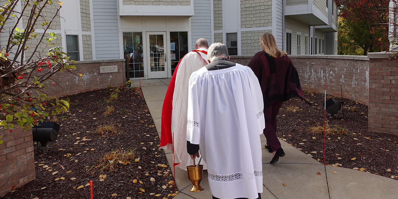 Jennings building dedication, funeral Mass for Holy Spirit sister mark bishop’s visit