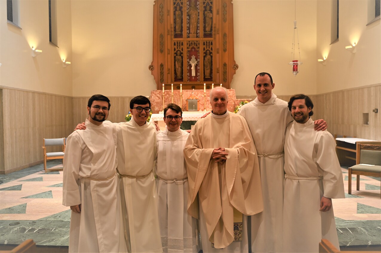 Five Saint Mary seminarians instituted as acolytes