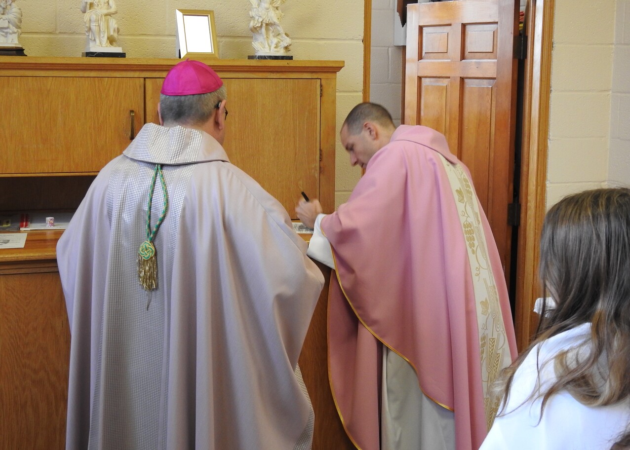 St. Patrick, St. Mary Parishes Rejoice As Father Goodfellow Is ...