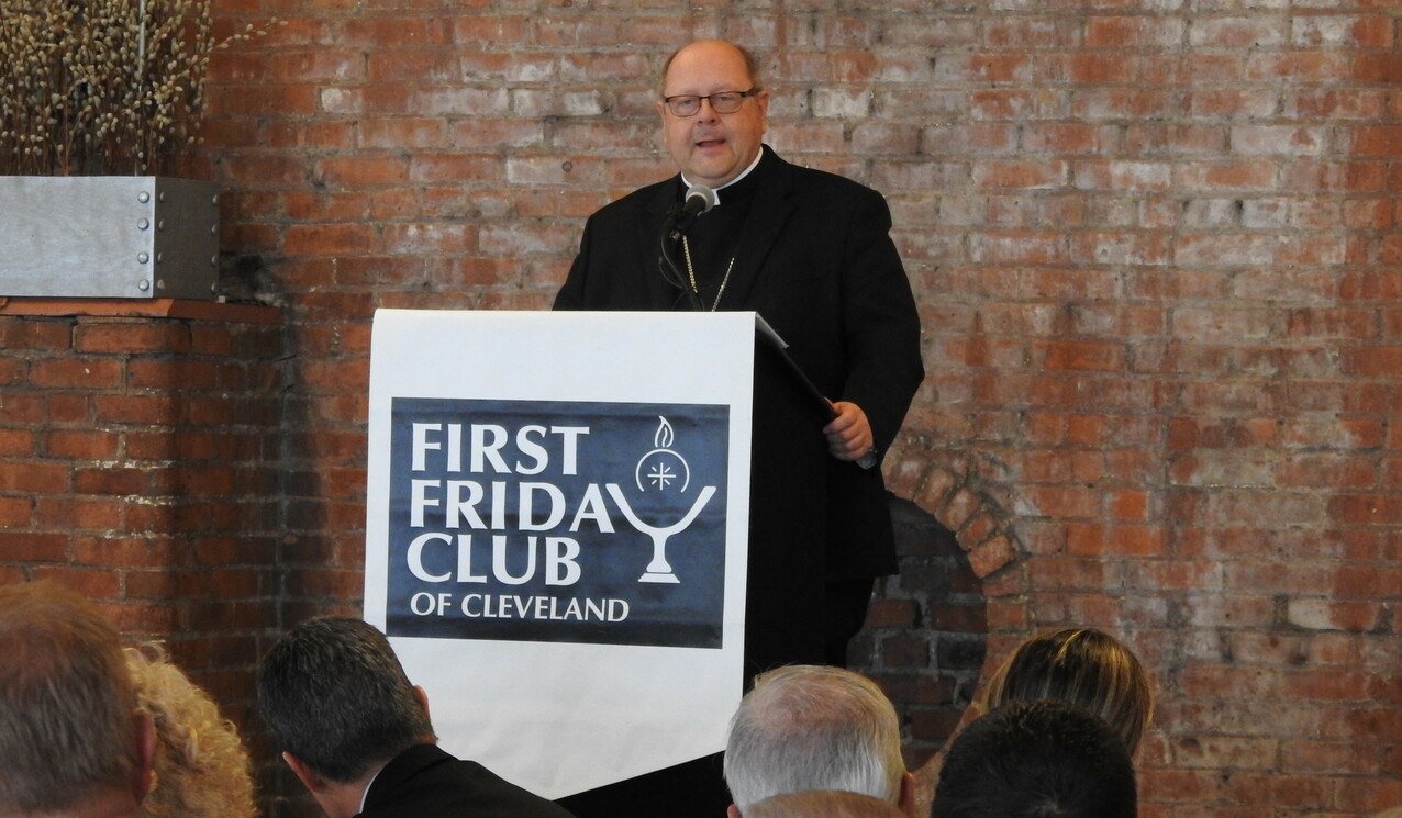 First Friday Club of Cleveland hears updates on diocese from Bishop Malesic