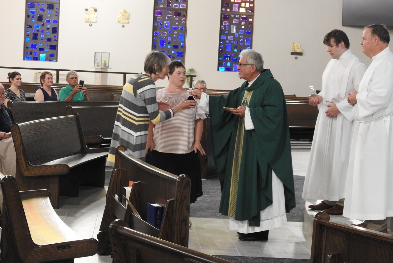 St Bernadette Parish Welcomes Special Needs Community For Mass Reception