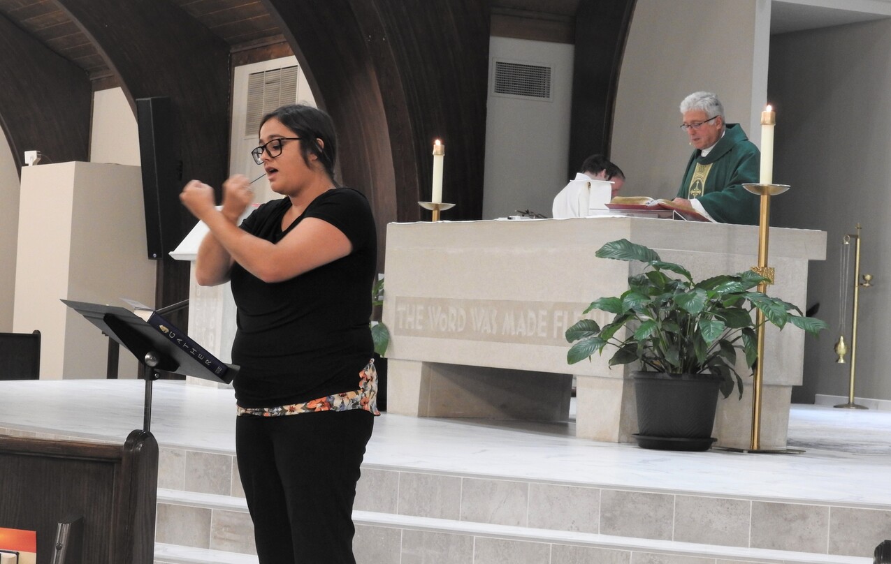 St. Bernadette Parish welcomes special needs community for Mass, reception