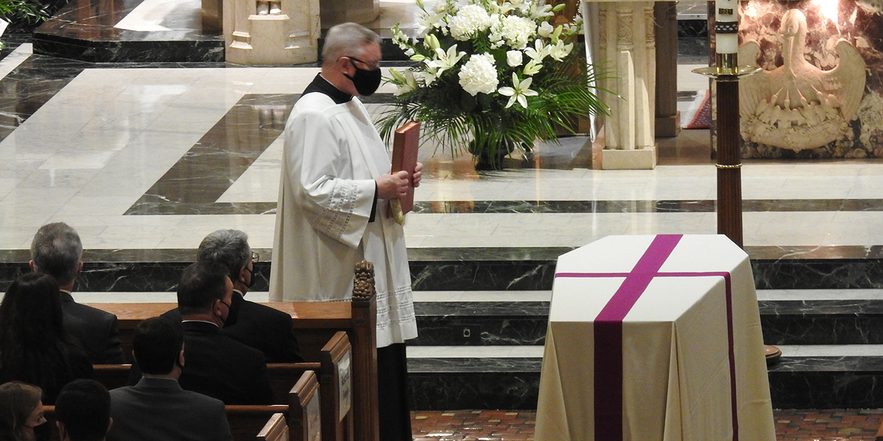 Diocese begins the final farewell for Bishop Anthony M. Pilla