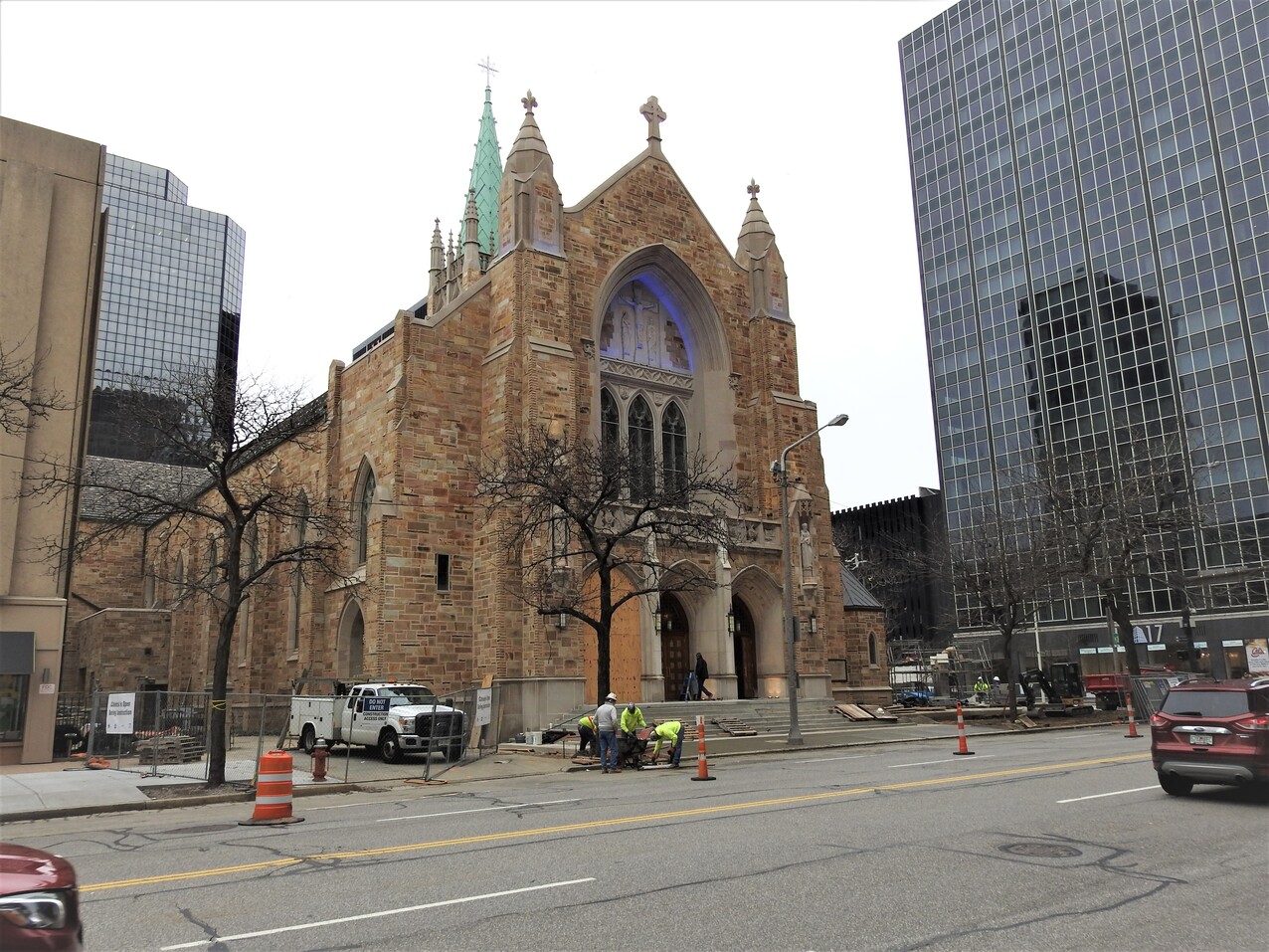 Exterior cathedral renovation project nears completion