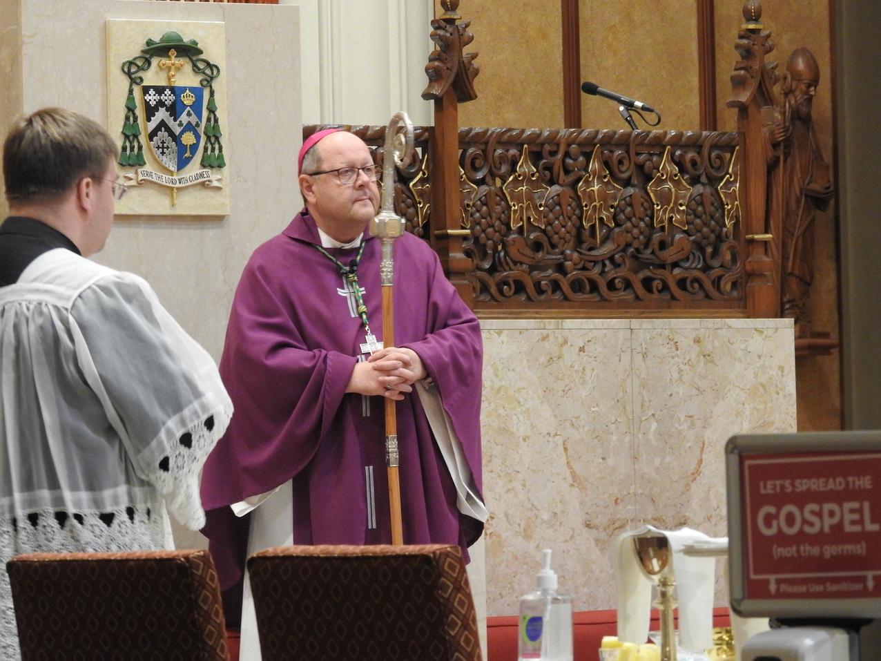 Bishop Malesic: Ashes symbolize our human limitations, mortality and sins