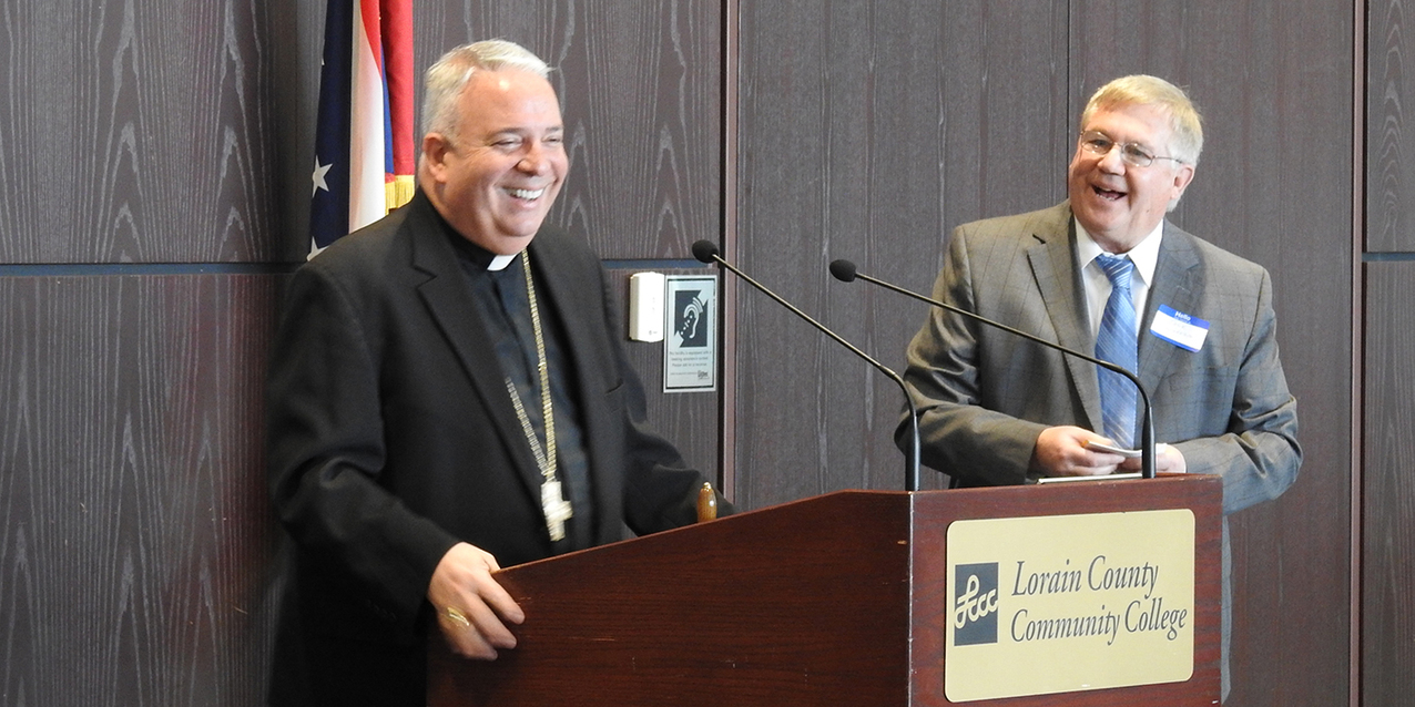 First Friday Forum of Lorain County’s annual bishop’s address is bittersweet
