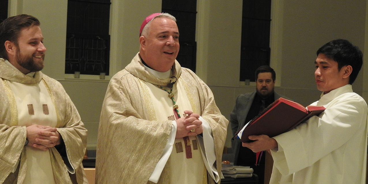Seminary is ‘heart’ of local Church, archbishop-designate says during institution of acolytes