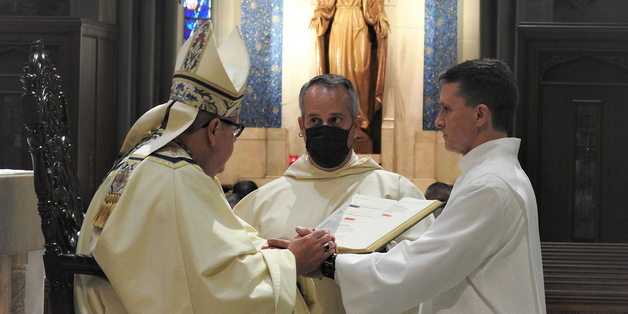 Newly ordained permanent deacon urged to connect church sanctuary with where people live, work