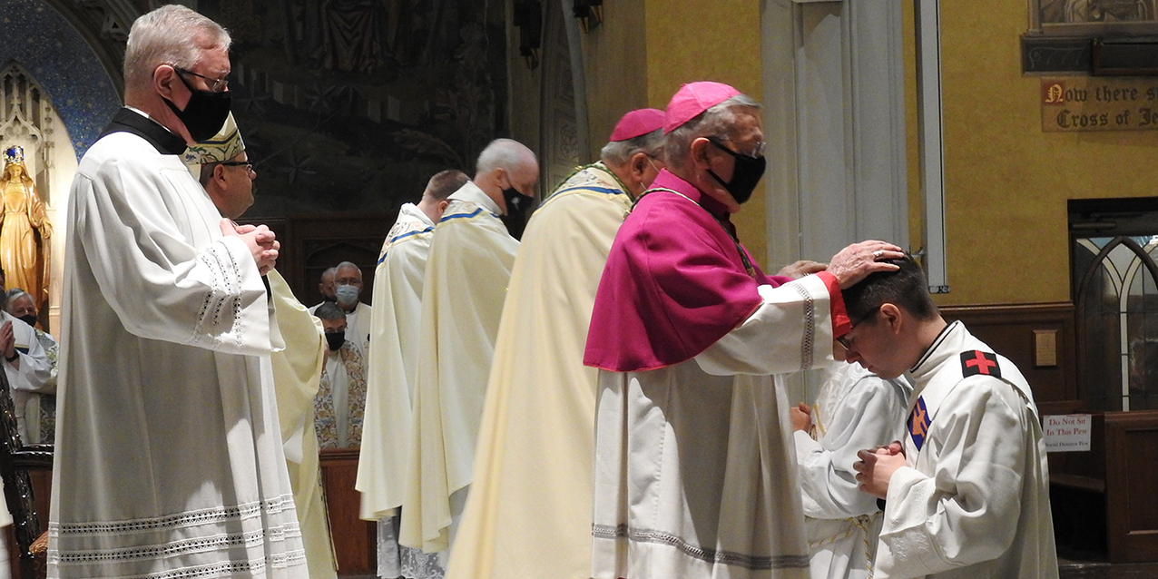 Newly ordained diocesan priests urged to serve the Church with joy
