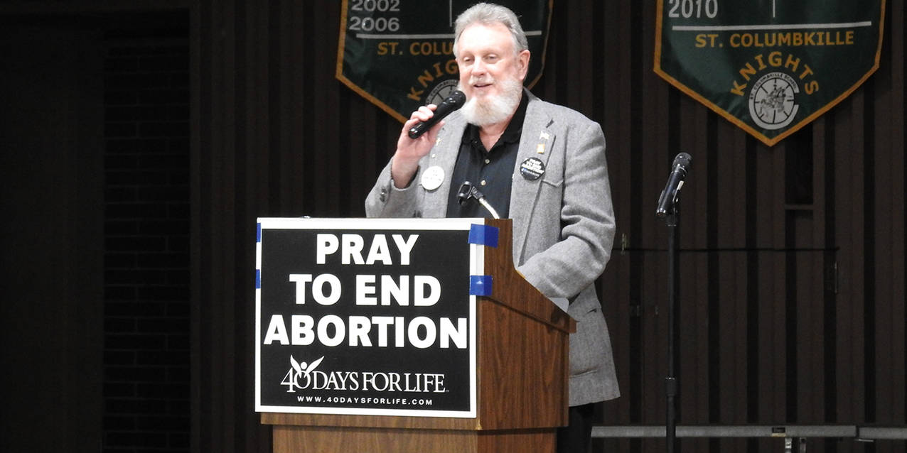 Rally at St. Columbkille Parish kicks off 40 Days for Life spring campaign