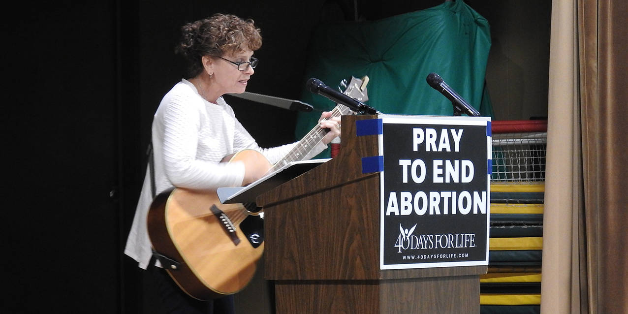 Rally at St. Columbkille Parish kicks off 40 Days for Life spring campaign