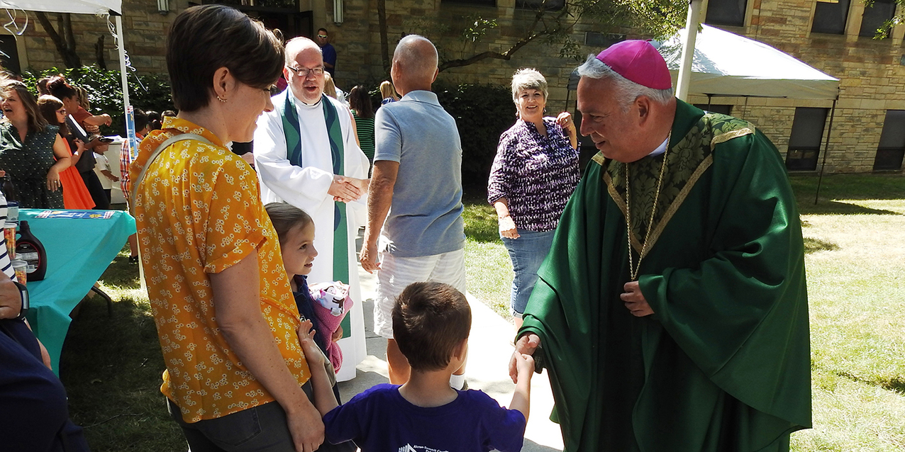 Mass, picnic culminate yearlong 75th anniversary of St. Matthew Parish in Akron