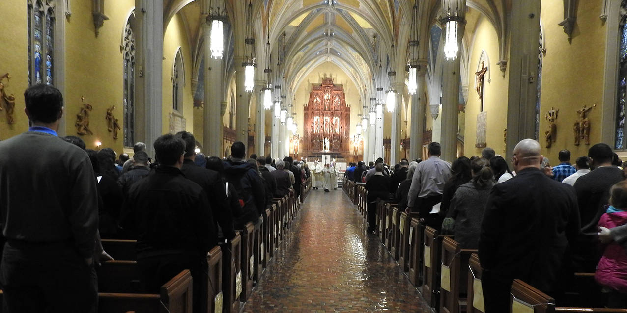 Rite of Election of Candidates, Call to Continuing Conversion draw hundreds to St. John Cathedral