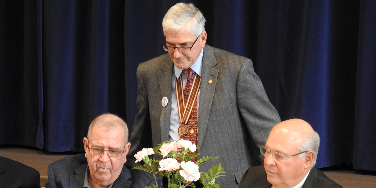 Diocesan Holy Name Societies gather for 65th  annual Bishop’s Banquet