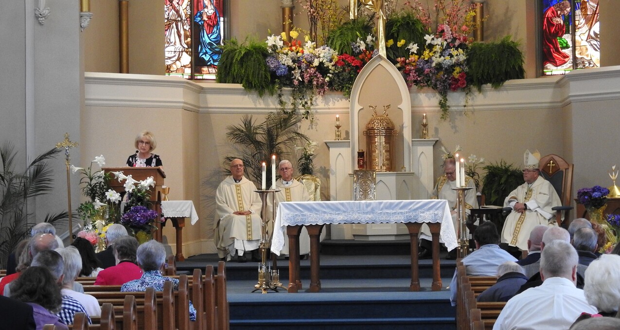St. Mary Parish, Elyria celebrates its pandemic-delayed 175th  anniversary with Mass, dinner