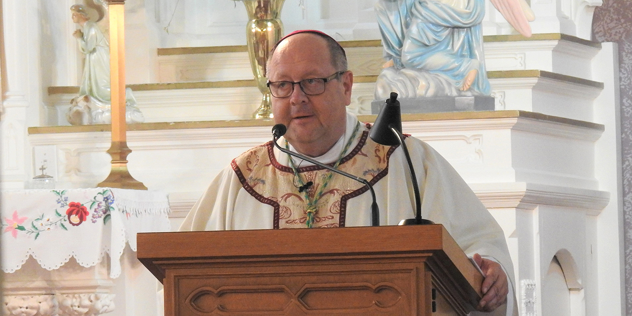 St. Emeric Parish welcomes bishop for feast day celebration