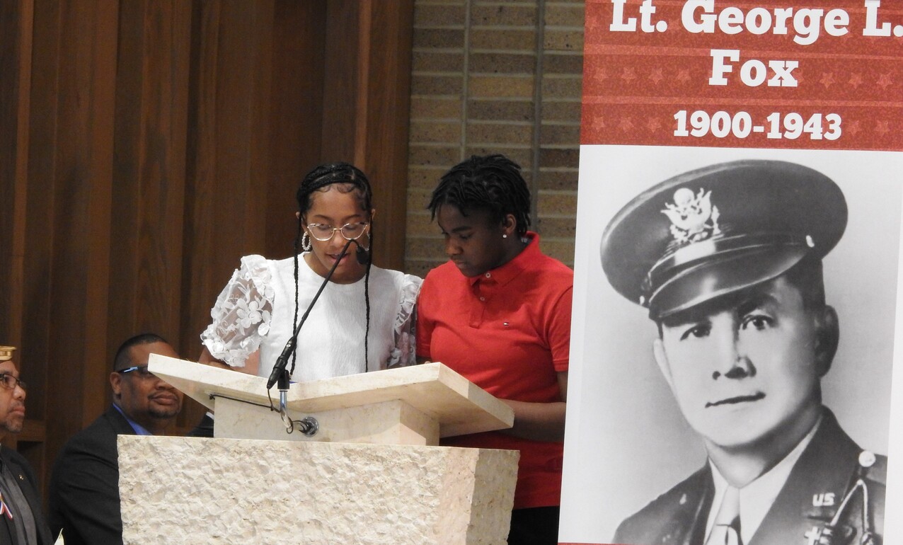 SS. Robert & William School ceremony honors sacrifice of Four Chaplains