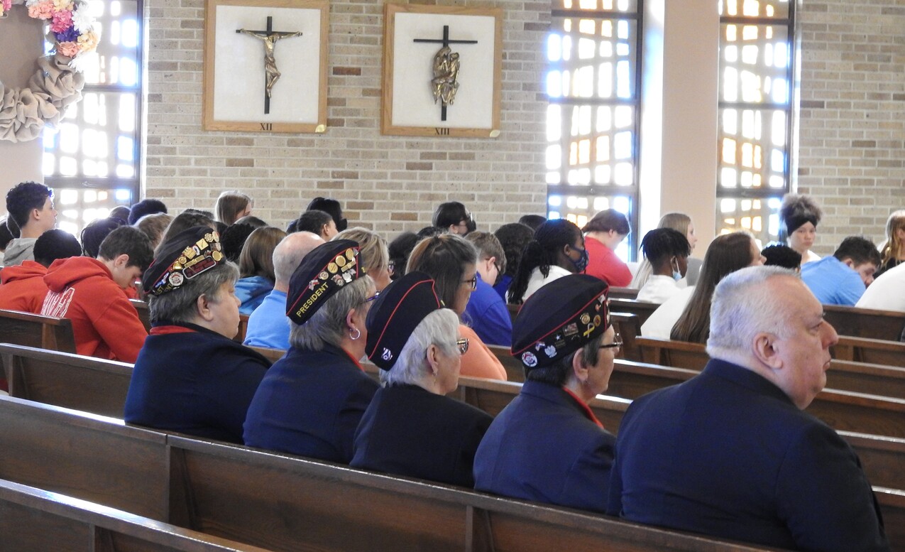 SS. Robert & William School ceremony honors sacrifice of Four Chaplains