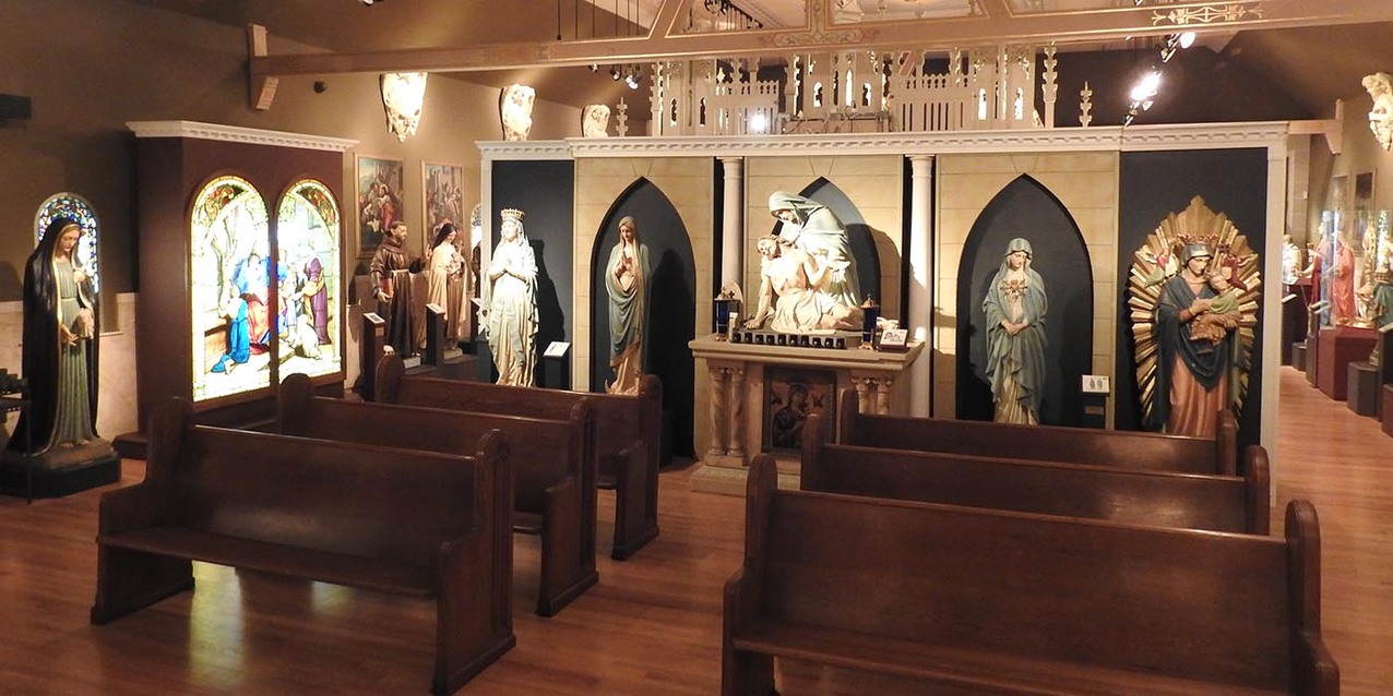 The Sanctuary Museum welcomes bishop, diocesan officials for tour