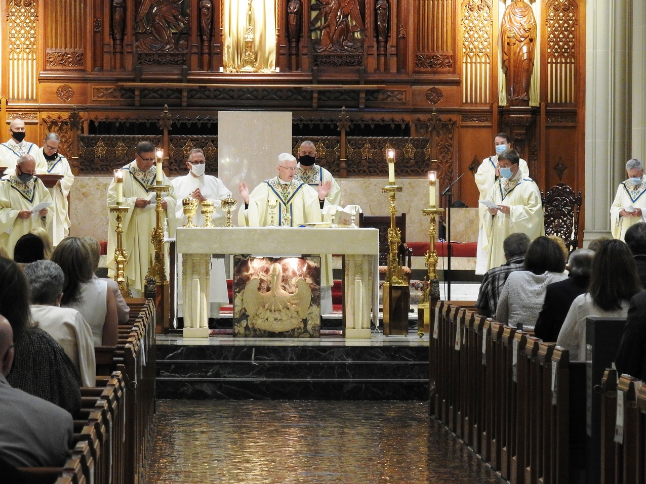 Three new permanent deacons begin their ministry of service 