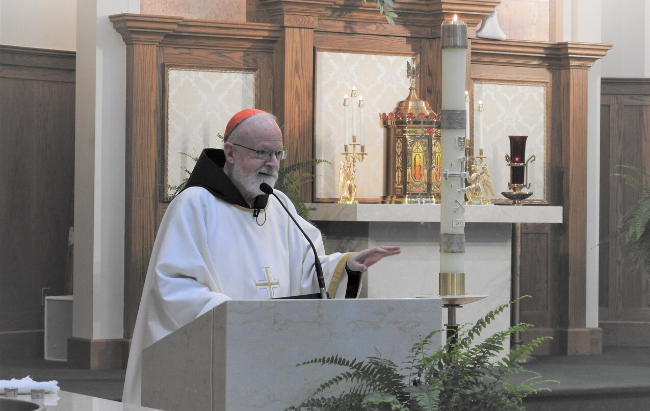 Cardinal O’Malley returns to celebrate centennial of his home parish, St. Luke