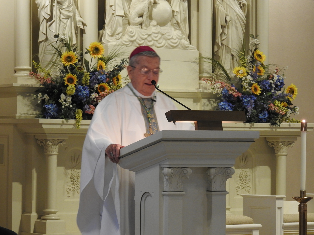 Bishop Malesic celebrates Mass, experiences his first ‘Feast’ in Cleveland