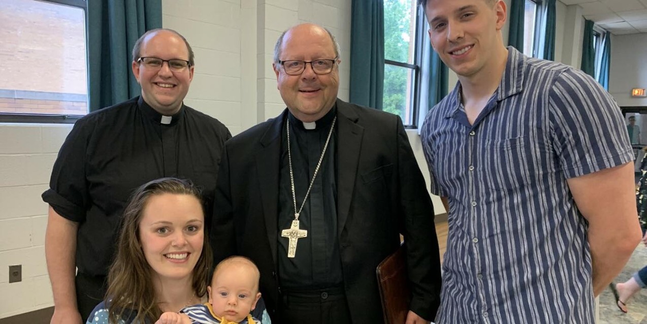 Parma Young Adult Pod hosts kickoff event with Bishop Malesic at St. Charles Borromeo