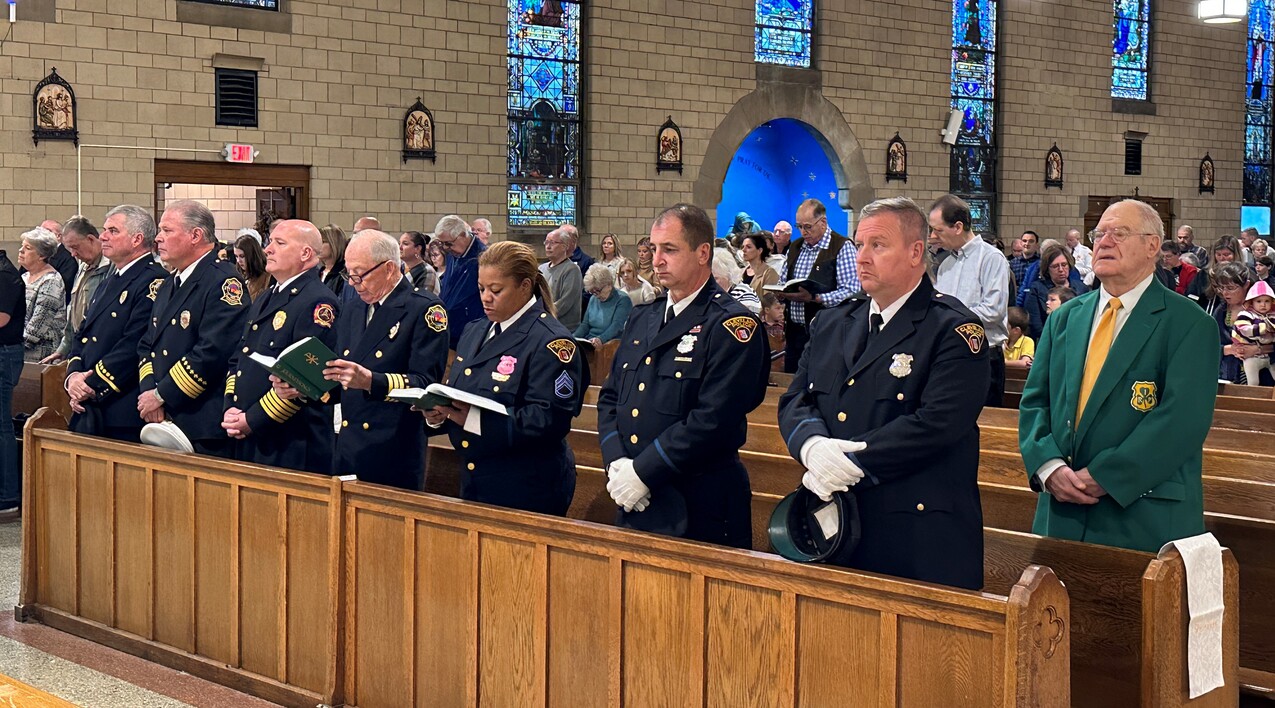 Blue Mass celebrates service, sacrifices of first responders