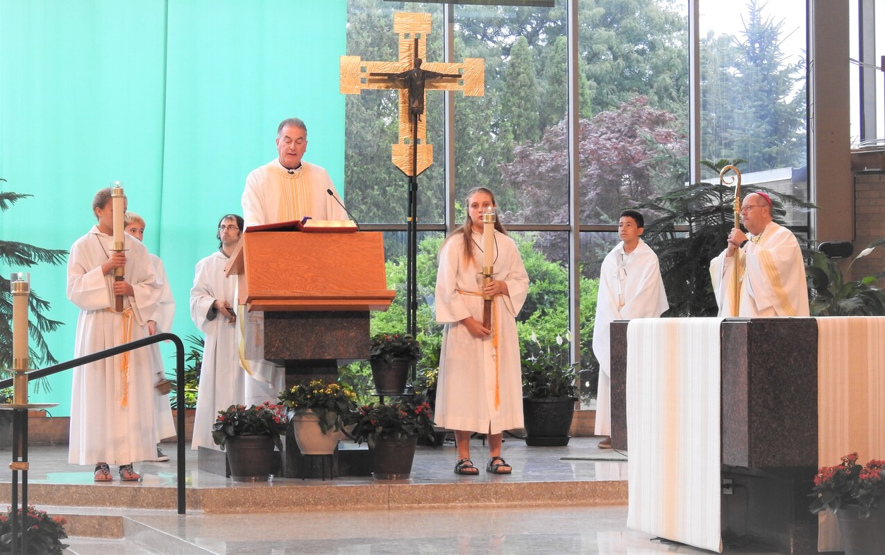 Mass with Bishop Malesic, picnic help mark St. Paschal Baylon’s 70th anniversary