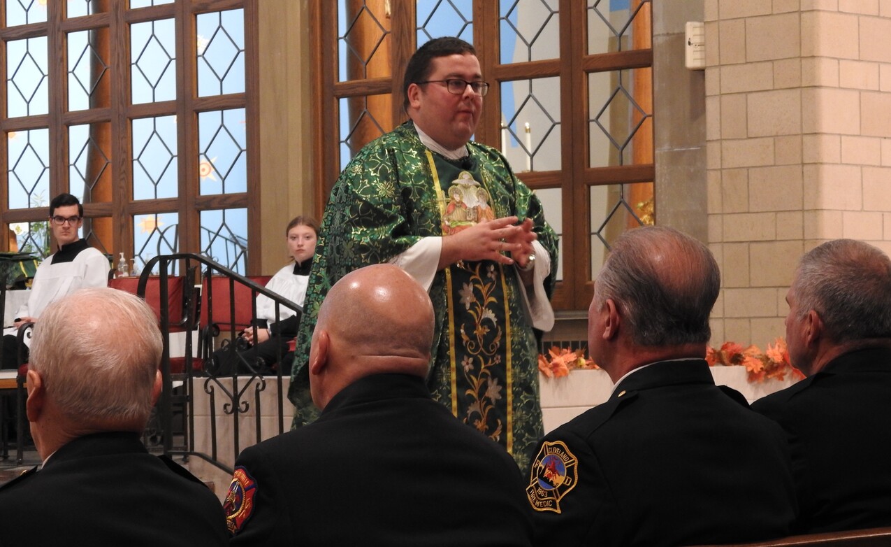 Blue Mass celebrates service, sacrifices of first responders