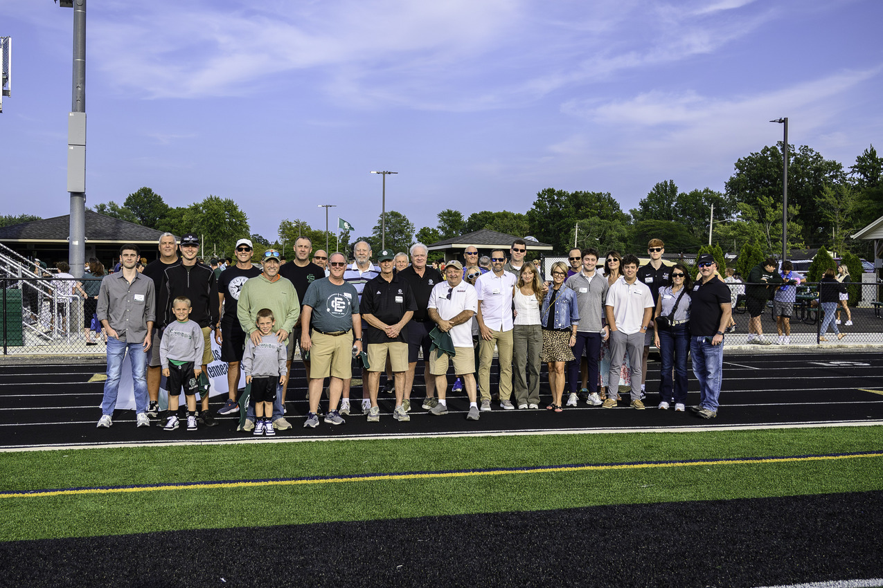 Bleacher blessing, reception kick off Elyria Catholic football season