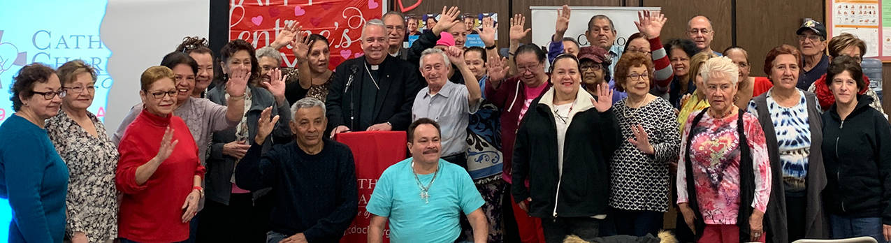 Bishop Perez kicks off the 2019 Catholic Charities Annual Appeal 
